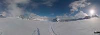 Sur le glacier de Strupbreen