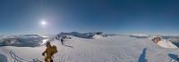 At the south summit of Saeteraksla, 1100 m