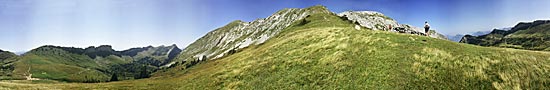 Au col de la Grande Vache