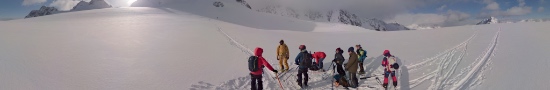 On the Strupbreen glacier