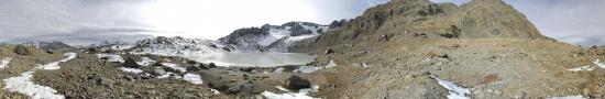 Au lac des Quirlies avant les premières neiges